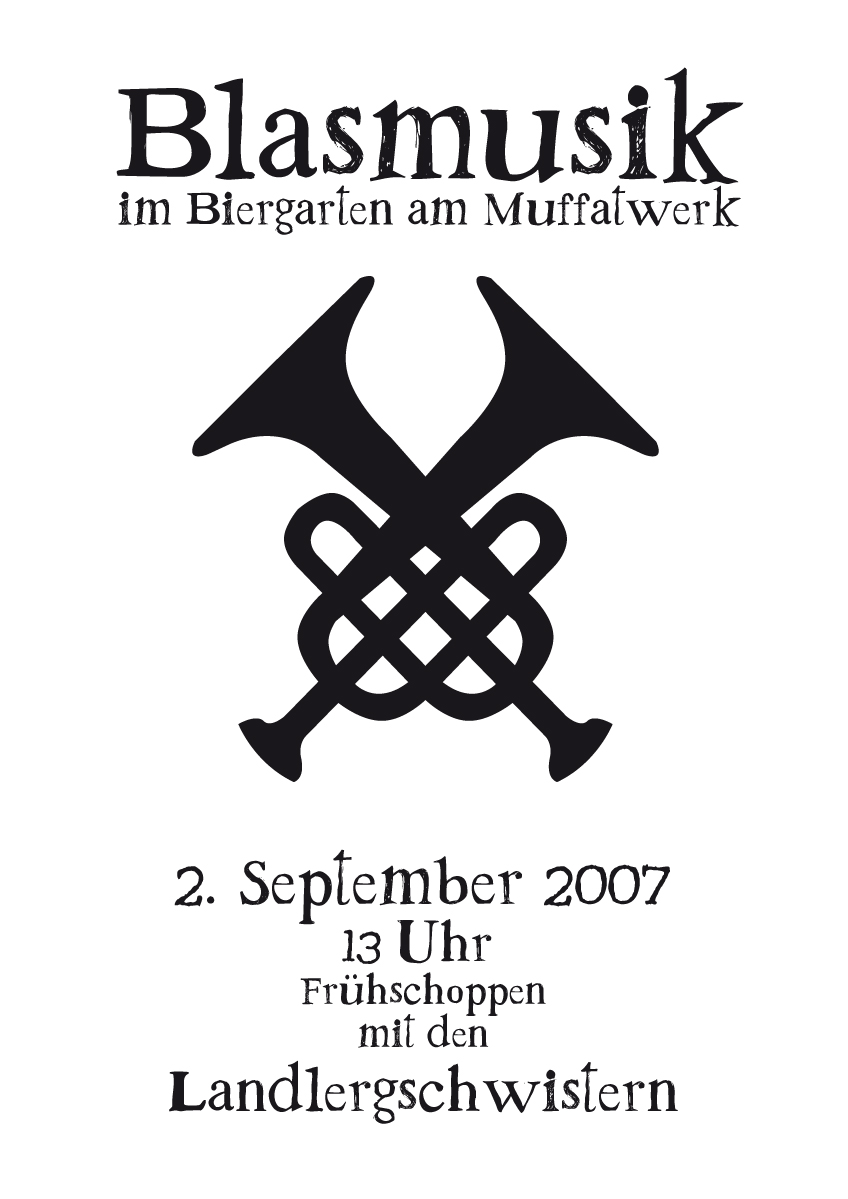 Landlergschwister, Muffat-Biergarten, 2007 1