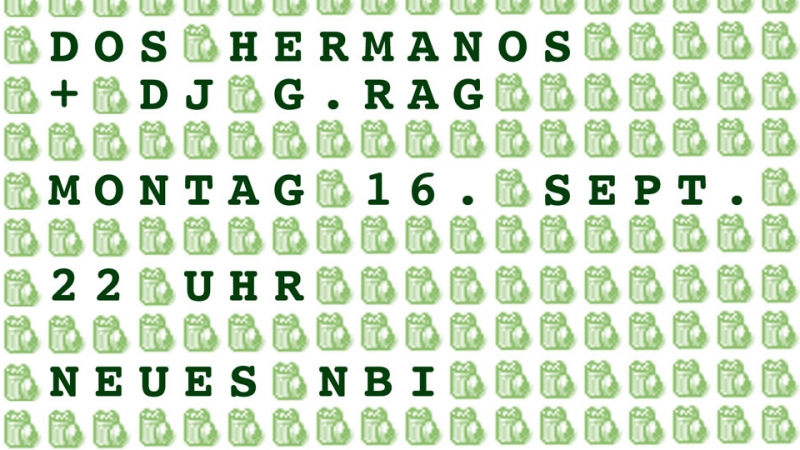 Flyer: Dos Hermanos, Berlin, 2002