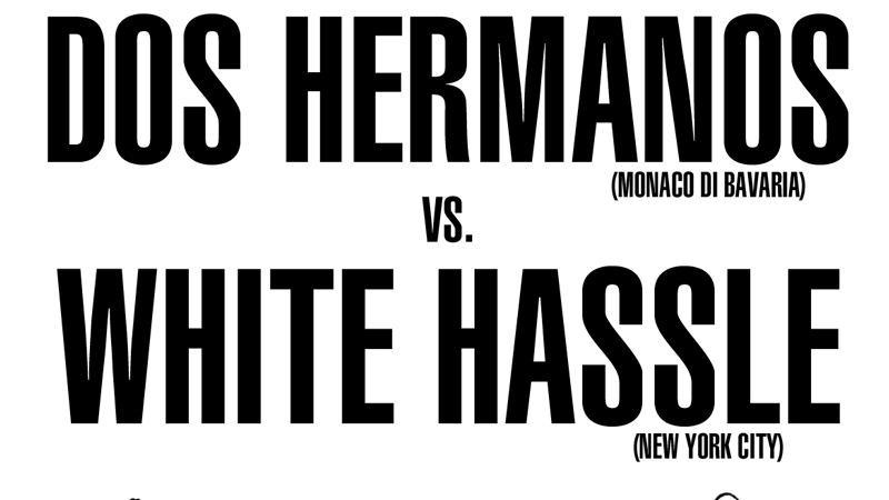 Flyer: Dos Hermanos + White Hassle, Rote Sonne, 2006