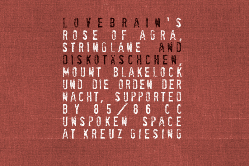 Lovebrain and Diskotäschchen - Sara Glück