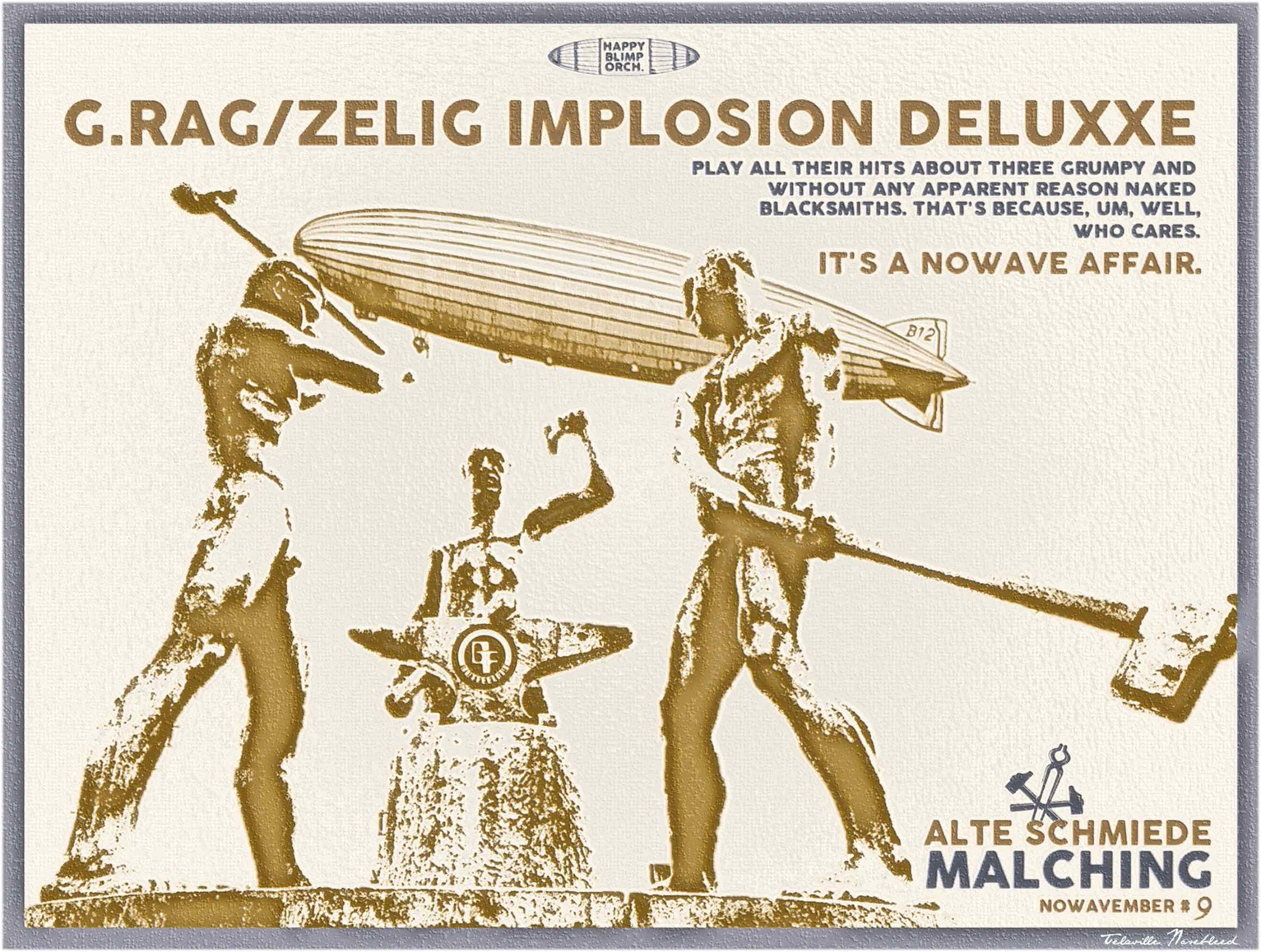 g.rag / zelig Implosion - deluxxe in der alten Schmiede Malching
