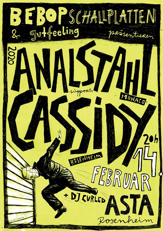 14. Februar: Analstahl & Cassidy in Rosenheim