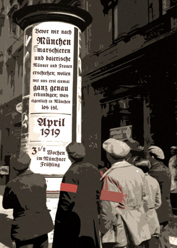 Sichtbares Hörspiel: Dreieinhalb Wochen im Münchner Frühling“