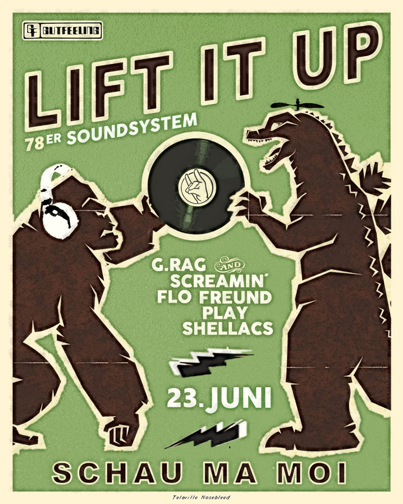 23.06.: Lift it Up! Schellack-Soundsystem im Schau ma moi