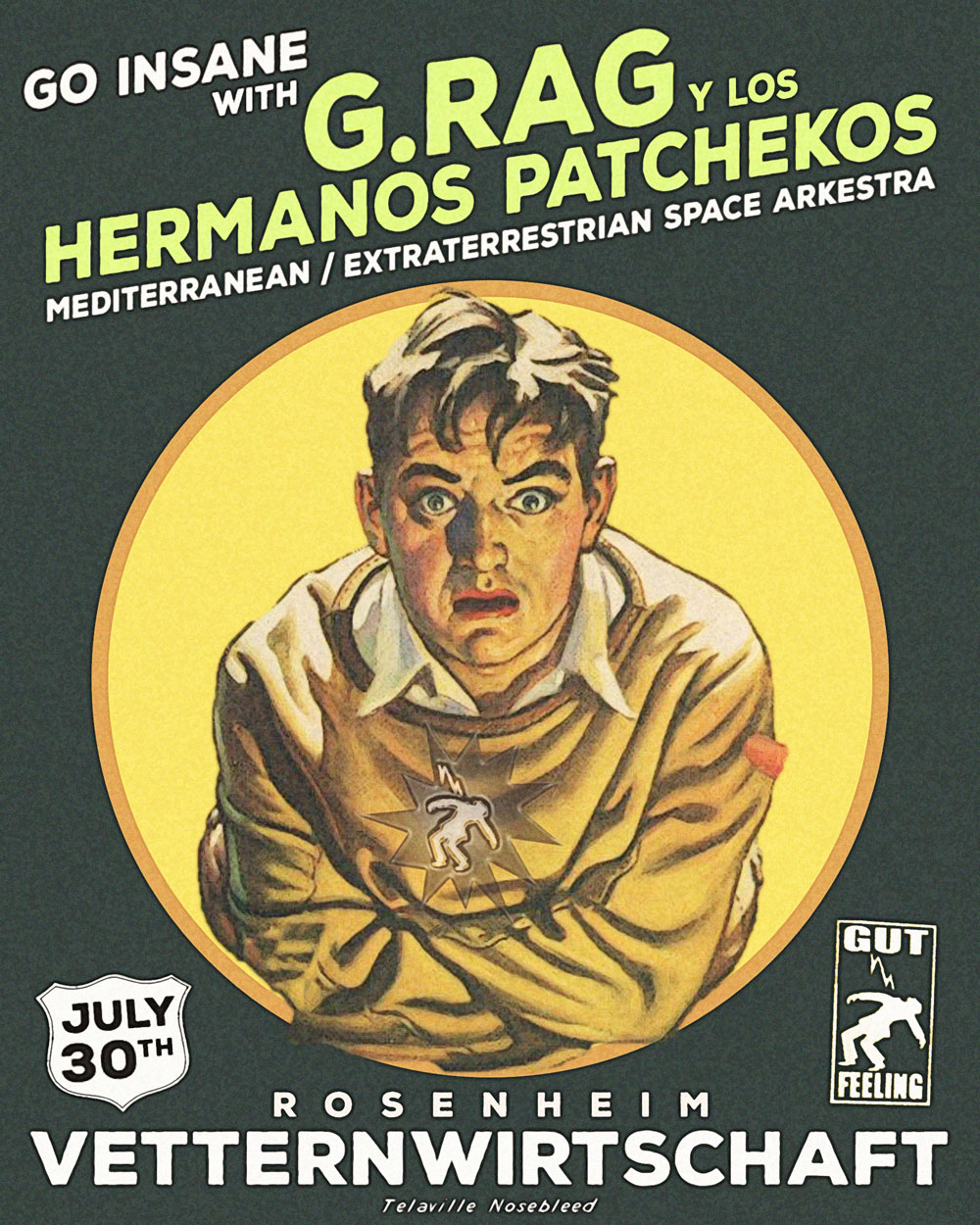 30.07.: G.Rag y Los Hermanos Patchekos in der Vetternwirtschaft (Vetterngeburtstag!)