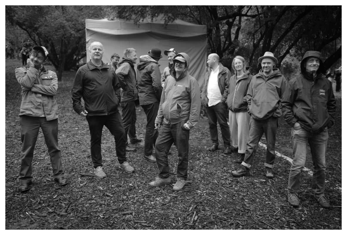Patchekos im Regen uns Schlamm beim Humulus Lupulus Festival 2025 ©Christoph Nowosad